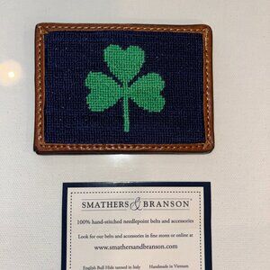 Smathers & Branson Card Wallet Holder, Shamrock, NWT